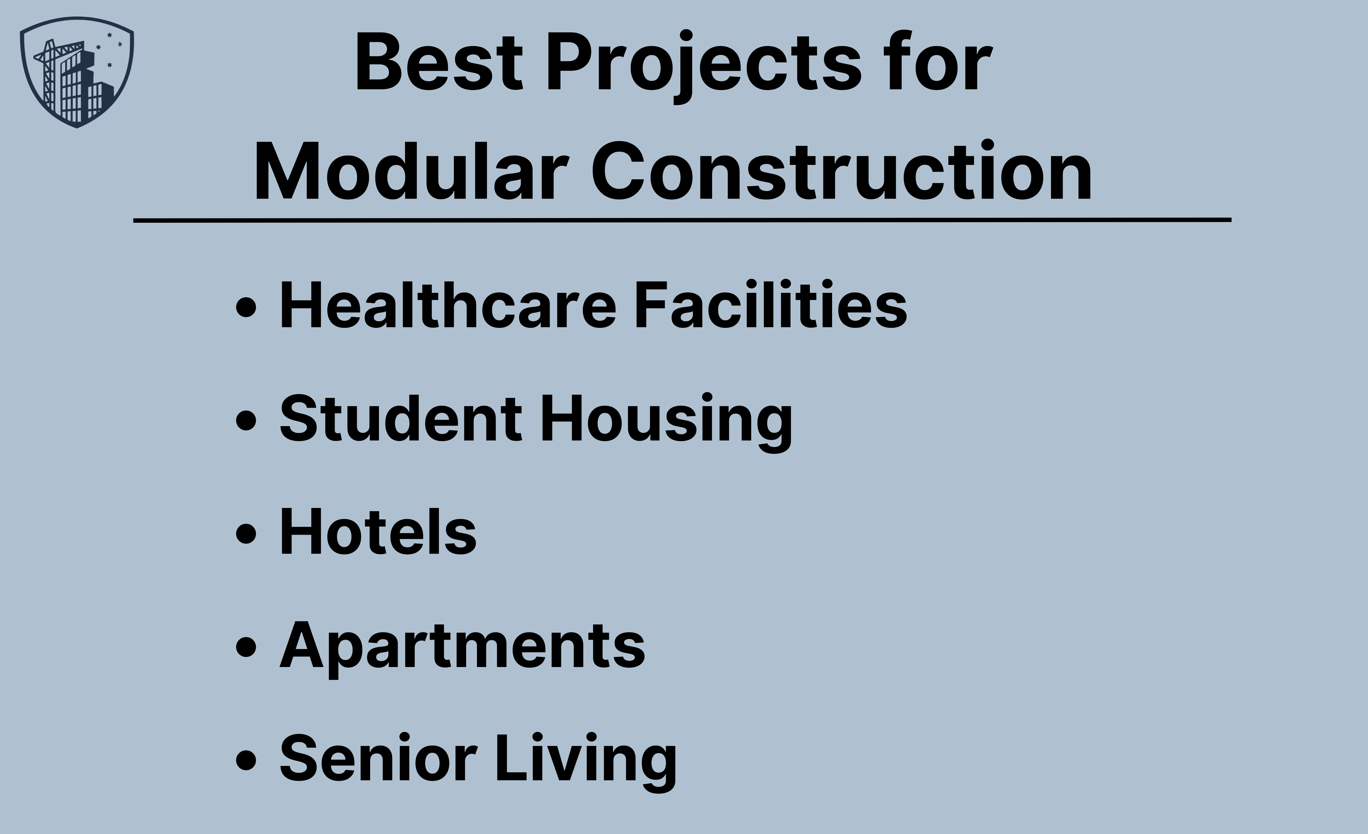 How to Identify the Right Site and Project for Modular Construction