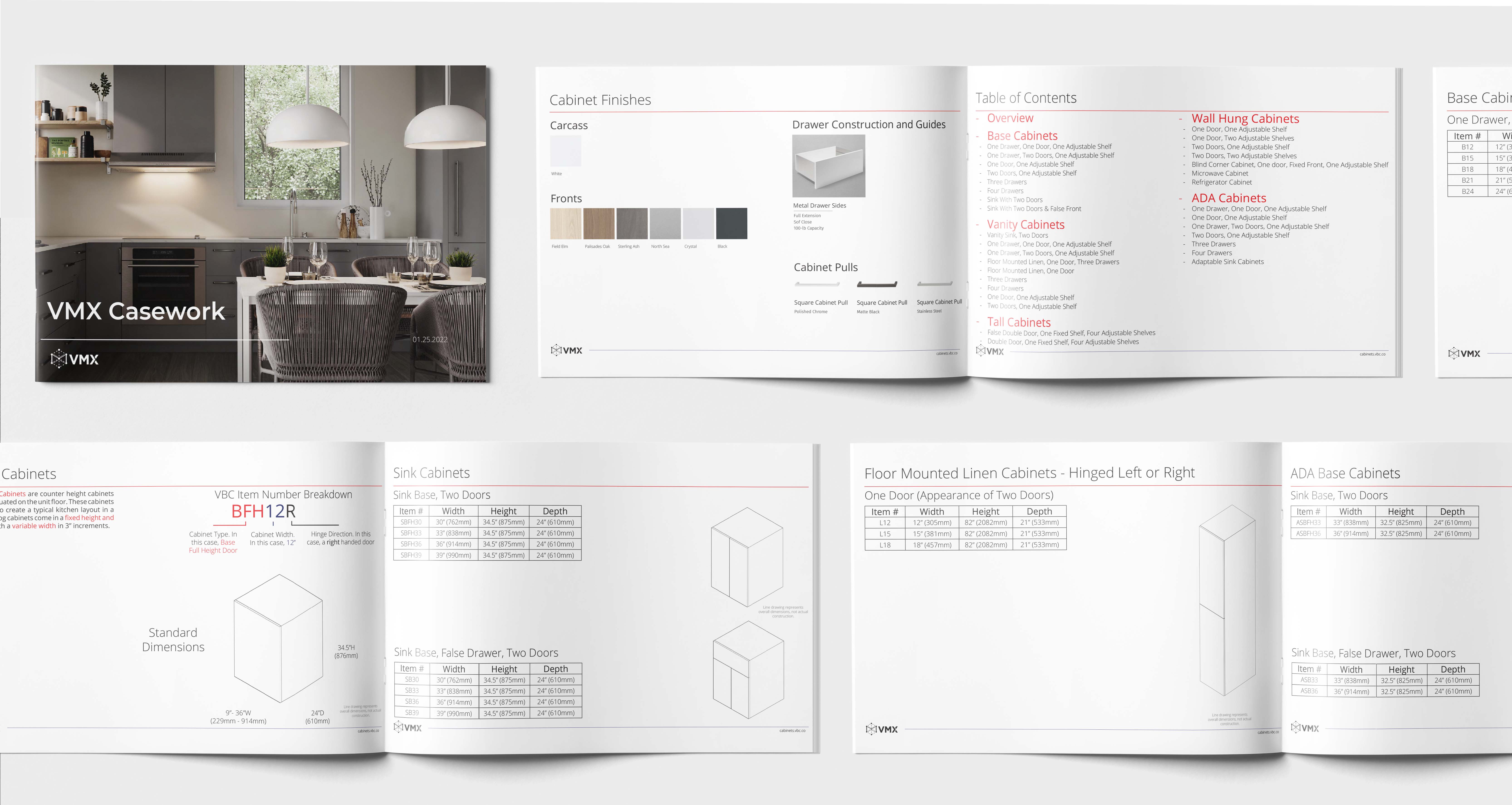 VMX Casework Catalog